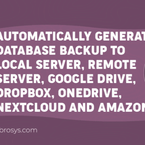 Database Backup
