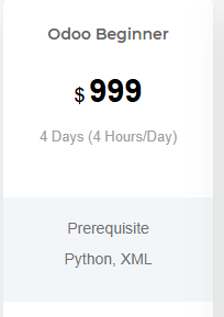 Odoo Beginner
