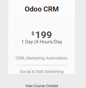 Odoo CRM