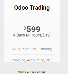 Odoo Trading
